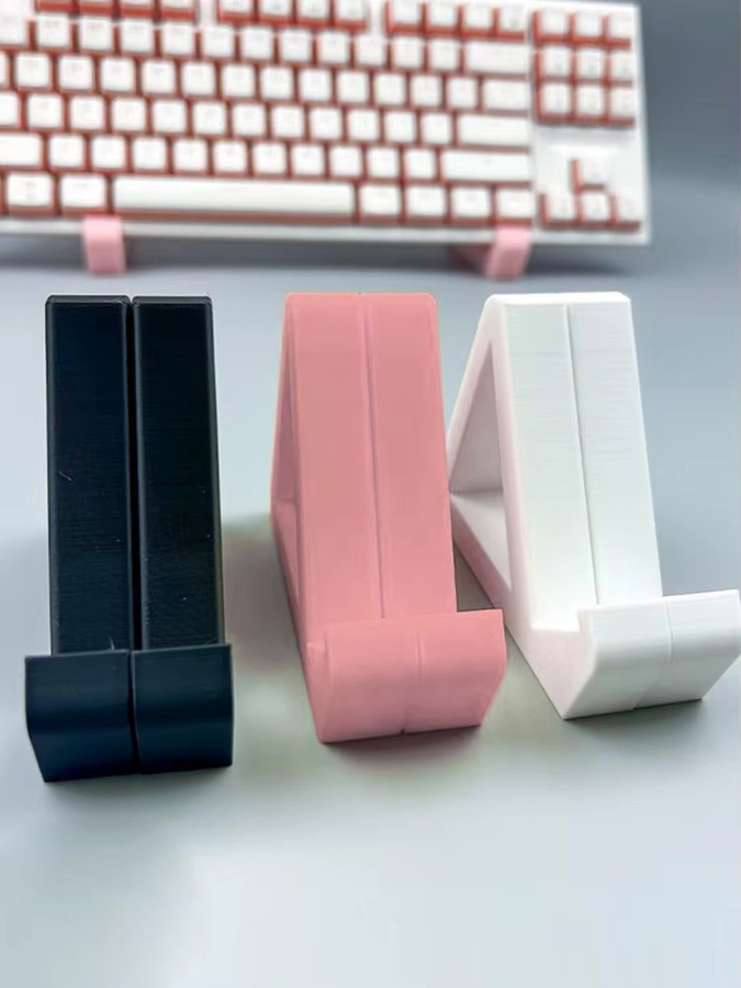 YY26 3D-gedruckter Tastaturständer für mechanische Tastaturen, 1 Paar Tastaturhalterung und Ablage - Bild 4