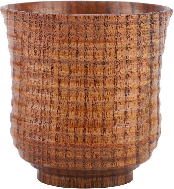 Handgefertigte Holztasse von CosyHome in Braun für Kaffee, Tee oder Milch - Bild 1
