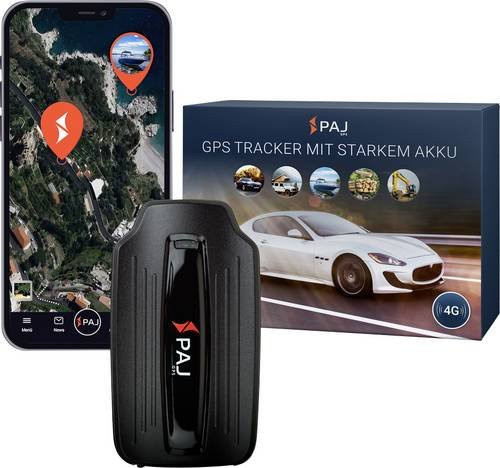 PAJ GPS Power Finder 4G GPS Tracker Fahrzeugtracker in Schwarz - Bild 1