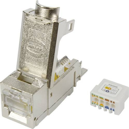 HARTING Steckverbinder 09 45 545 1563 Polzahl 8 für Sensoren in Silber, Weiß und Gelb - Bild 1