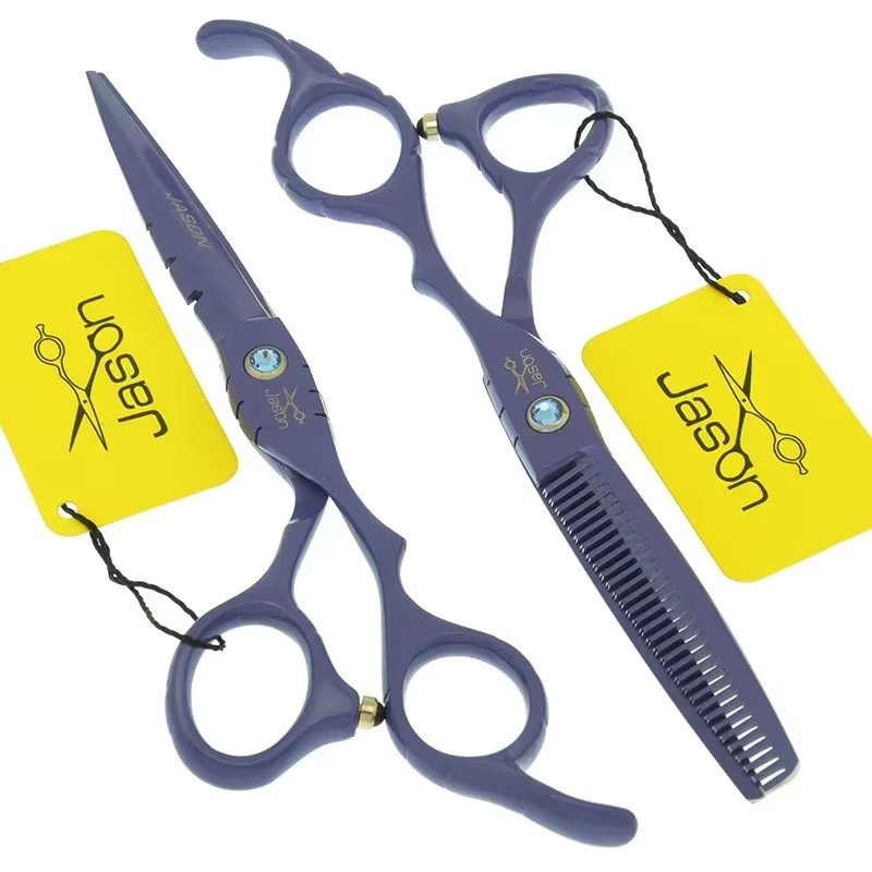 Meisha Friseurschere Set, Haarschnitt und Ausdünnungsschere, Unisex - Bild 2