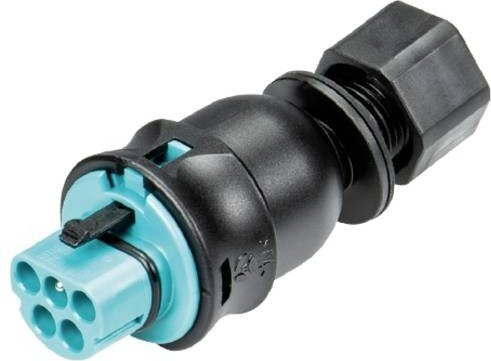 Wieland Electric 96.056.6153.6 Geräteanschluss in Turquoise und Multicolour - Bild 1