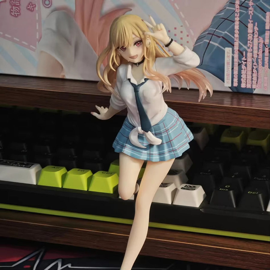 Bandai My Dress Up Darling Marin Kitakawa Uniform Anime Figur, PVC Modell - Bild 4