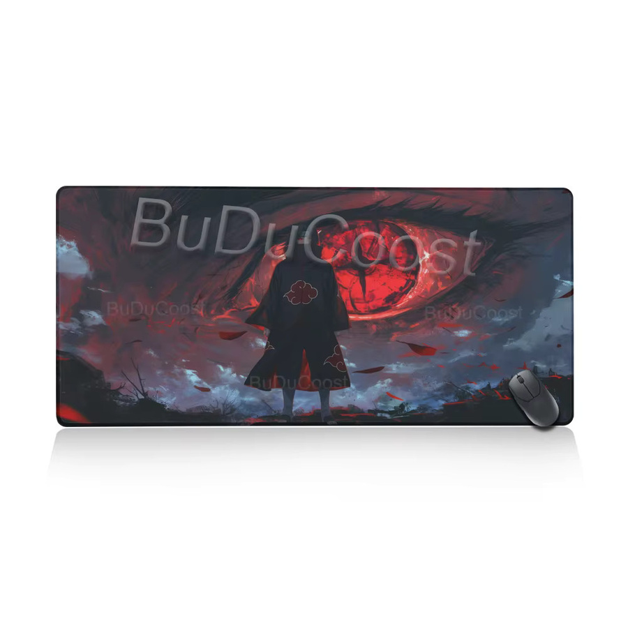 Bandai Naruto Anime Mauspad rutschfest in Multicolour als große Schreibtischunterlage für Gaming und E-Sports - Bild 4