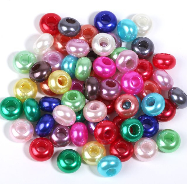 Laudsong Acrylperlen, 14 mm, Spacer-Perlen - Bild 1