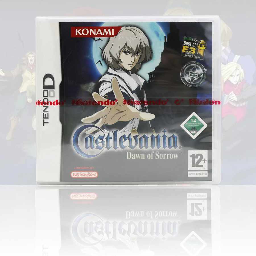Castlevania Order Of Ecclesia, Portrait Of Ruin und Dawn Of Sorrow Nintendo DS Videospiel Bundle von Bandai, Neu und Versiegelt mit Box und Handbüchern - Bild 2