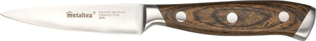 Metaltex Heritage Messer aus Edelstahl mit Holzgriff in Braun und Silber - Bild 1