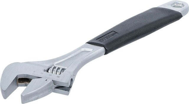 BGS Rollgabelschlüssel mit Kunststoff-Softgriff in Silber, SW max. 36 mm - Bild 2