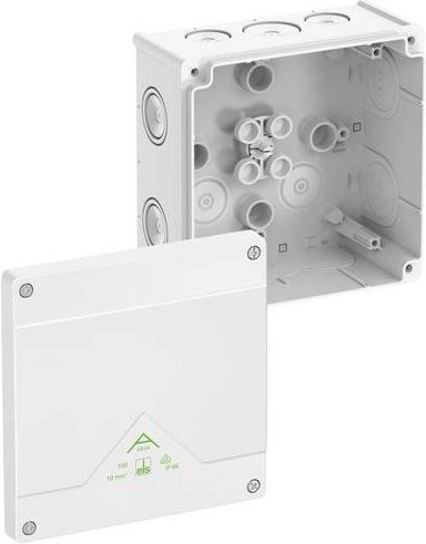 Spelsberg Abzweigkasten 81010001 in Weiß mit IP66 Schutzart, B/T/H: 15,2 x 15,2 x 8,0 cm - Bild 1