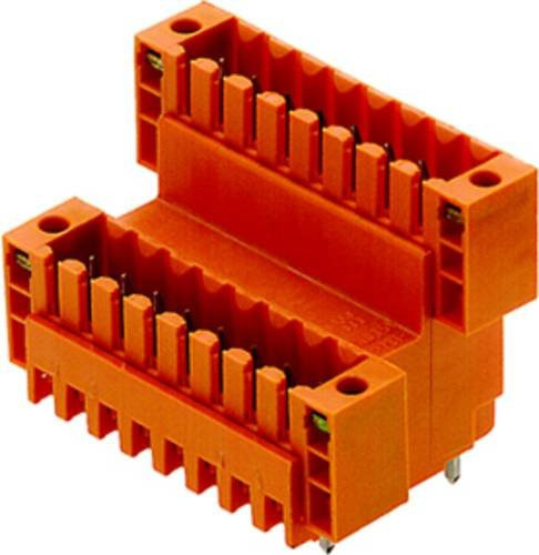 Weidmüller Einbau-Stiftleiste Standard orange 22-polig Rastermaß 3,50 mm - Bild 1