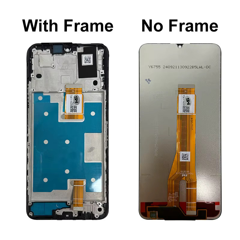 Huawei Honor X7A Ersatzdisplay mit 6,75 Zoll IPS Touch Screen Panel und Digitizer in Schwarz für Modelle RKY-LX2 und RKY-LX1 - Bild 3