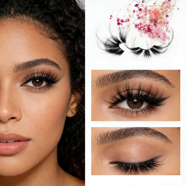 Extra Love Künstliche Wimpern R-Serie, Nerzhaar, Natürlich - Bild 1