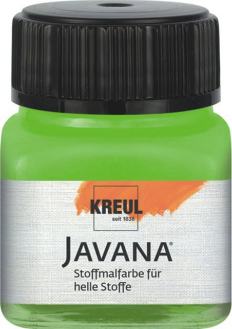 KREUL Javana Stoffmalfarbe für helle Stoffe in Maigrün - Bild 1