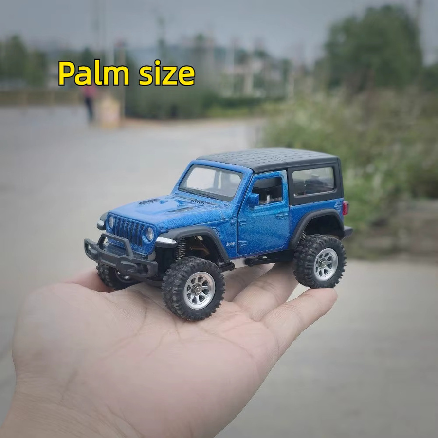 AT 99 MODEL RC Crawler, 1/32, Metallkarosserie, Allradantrieb, mit Lichtern - Bild 2