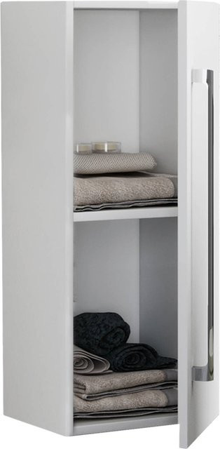Midischrank Badinos VCM Möbel weiß B/H/T: 33 x 75 x 22 cm - Bild 1