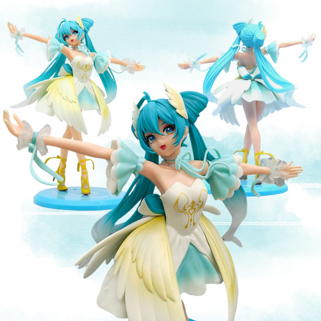 Bandai Hatsune Miku Schwan Ballett, Charakter Modell, PVC Statue - Bild 1