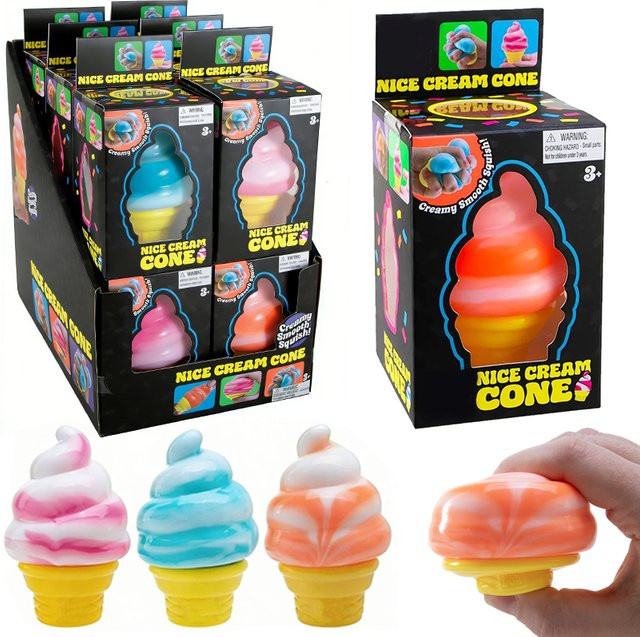 Schyling Needoh Eiswaffel-Squishy-Spielzeug, Dekompressionsball - Bild 1