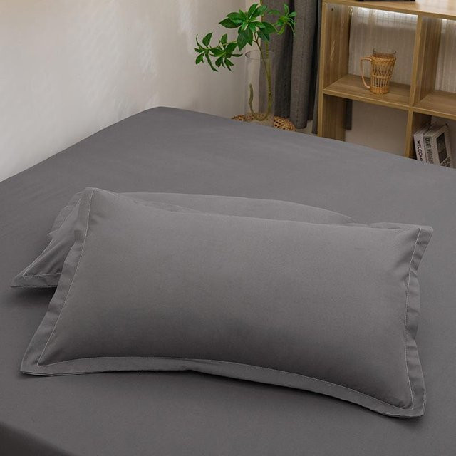 2er-Set JMG Clothing Kissenbezüge mit Umschlagverschluss, einfarbig, B/H: 48 x 74 cm - Bild 1