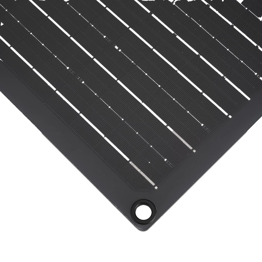 ELEGEEK 16W Solarpanel-Ladegerät-Set mit 12V Solarregler und Dual-Ausgang USB sowie USB-C in Schwarz - Bild 4