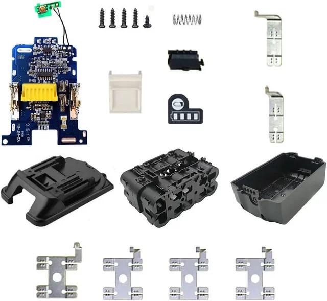 Schutzplatine mit LED-Batterieanzeige für Makita 18V Akkus BL1830 und BL1850 (3,0 Ah und 5,0 Ah) - Bild 1