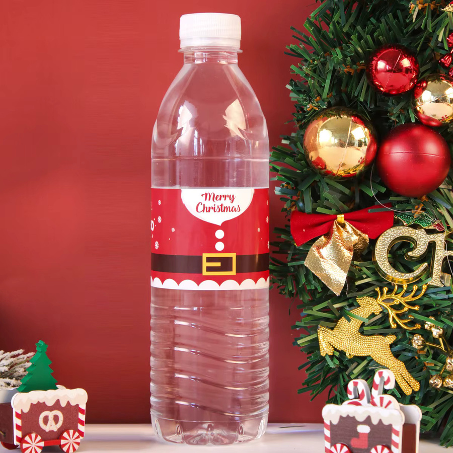 Wasserfeste Aufkleber mit Weihnachtsbaum und Schneemann Motiven in Mehrfarbig für Party-Dekoration und Geschenke - Bild 2