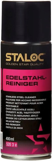 Staloc Edelstahlreiniger Sq-260 zum Reinigen, Pflegen und Schützen von Edelstahl, 400 ml - Bild 1