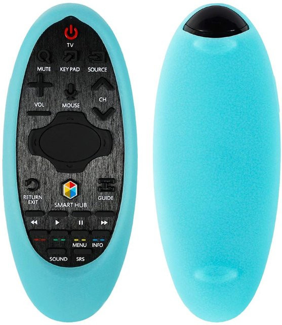 Schutzhülle für Samsung Fernbedienung in Blau, passend für BN94-07557A, BN59-01185A, BN59-01185F, BN59-01182B und BN59-01181B - Bild 1