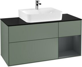 V&B Waschtischunterschrank Finion in Lackoptik, Breite: 120 cm, Tiefe: 50,1 cm, Höhe: 50,1 cm - Bild 1