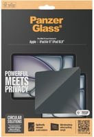 PanzerGlass Sichtschutz Bildschirmschutz für Apple iPad 10,9 und 11 Zoll, Ultra-Wide Fit, Rahmenfarbe Schwarz - Bild 2