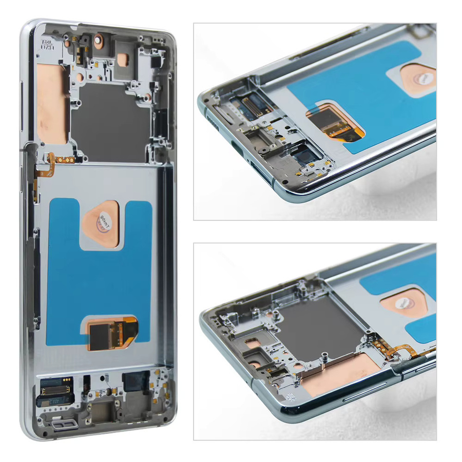 Samsung Galaxy S21 Plus 5G Ersatzdisplay mit Rahmen Super AMOLED Touchscreen in Schwarz 6,7 Zoll - Bild 6