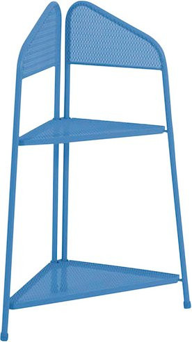 MWH Eckregal Ekko Blau, H x B x T: 100 x 48 x 48 cm - Bild 1