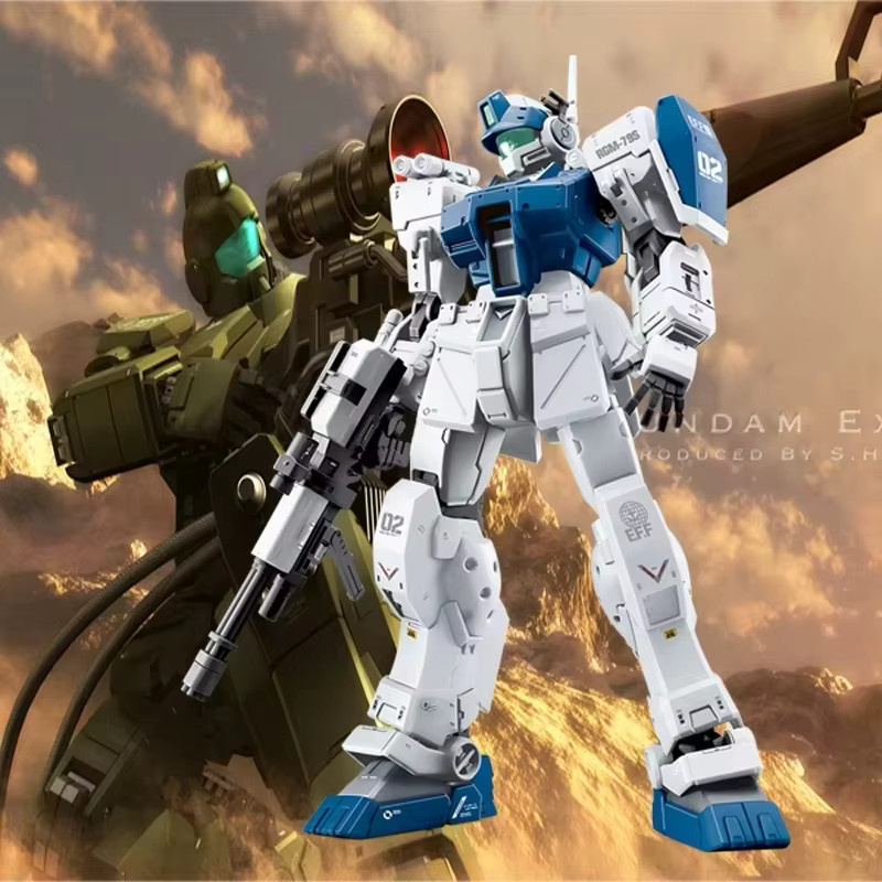 TAKARA TOMY HG 1/144 GM Sparta RGM-79 Snow And White Dog Squad, Bausatz, Actionfiguren - Bild 4