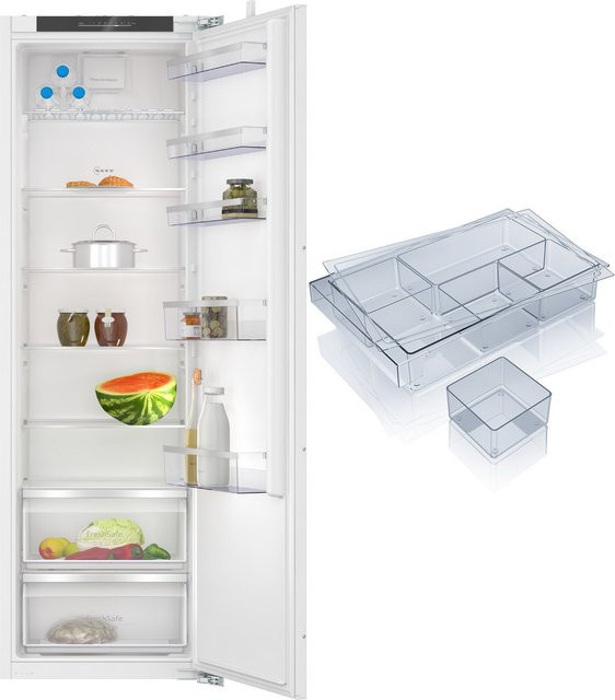 Neff KMK178F1 Einbau-Kühlschrank Set bestehend aus KI1812FE0 und KS1870Z0, voll integriert, weiß - Bild 1