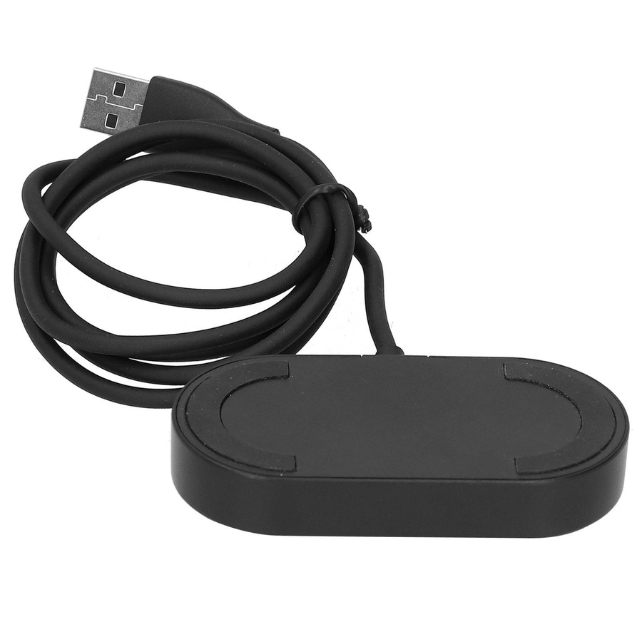 KONNWEI Ladestation für Fitbit Versa 3 und Sense Smartwatch mit USB-C Anschluss, Schwarz - Bild 4