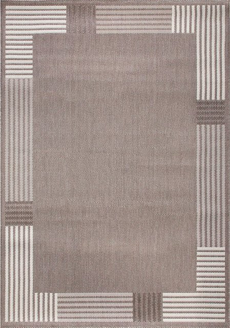 Peyer Syntex 1 Teppich Jeans in Beige/Multicolor, B: 200 cm, T: 290 cm - Bild 1