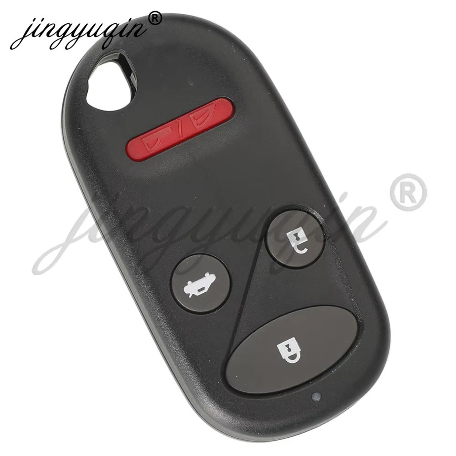 Jingyuqin KOBUTAH2T Auto Sender Schlüssel für Honda Accord und Acura TL, 315 MHz Keyless Fernbedienung mit 4 Tasten, Schwarz - Bild 2