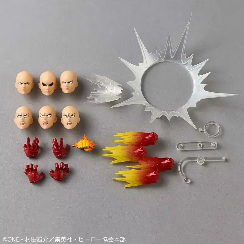 Bandai One Punch Man Saitama Yamaguchi Revoltech Actionfigur - Bild 4