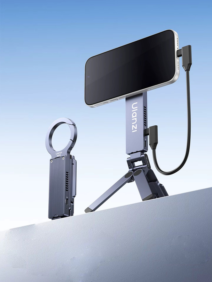 Ulanzi MA58 2-in-1 SSD-Gehäuse und MagLock Handy-Stativ für iPhone 17 - Bild 7