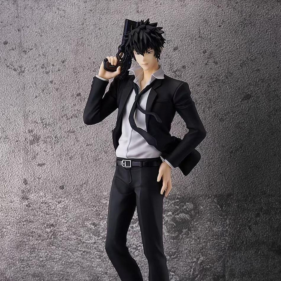 Psycho-Pass Makishima Shougo Kougami Shinya, Anime PVC Modell Figur, 18cm, ab 14 Jahren - Bild 1