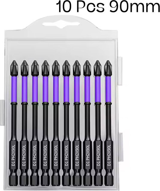 Binoax Magnetisches PH2 Kreuzschraubendreher-Set aus Legiertem Stahl mit rutschfestem Design, 20 Stück - Bild 1