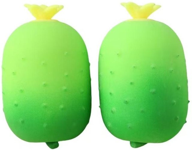 A Family Of Home Textiles Gurken Squishy, weich, langsamer Rückprall, Stressabbau Spielzeug - Bild 1