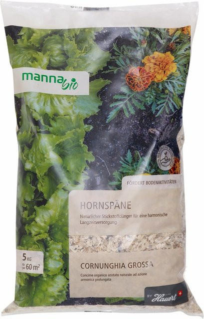 Manna Bio Hornspäne mit Slow-Release-Effekt, 5 kg - Bild 1