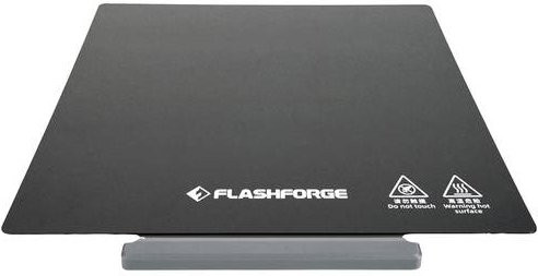 Flashforge PC Sticker Sheet Schwarz passend für Adventurer 5M und Adventurer 5M Pro - Bild 1