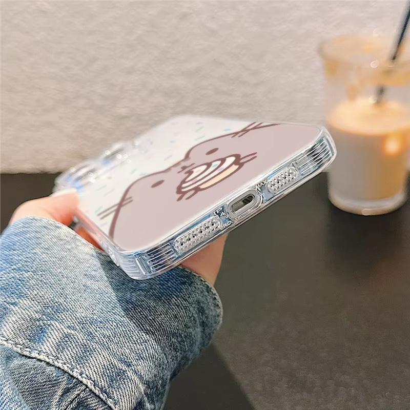 Handyhülle mit niedlichem Pusheen Katzen-Design von Potdemiel in Multicolour für verschiedene iPhone Modelle - Bild 2