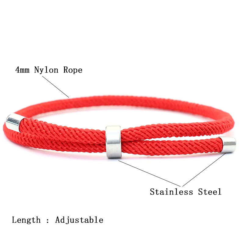 Noter Fadenarmband, Edelstahl, Unisex - Bild 2