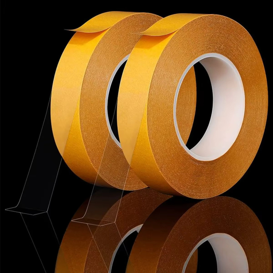 Doppelseitiges PET-Klebeband transparent, hitzebeständig und super klebrig, 50 m - Bild 2