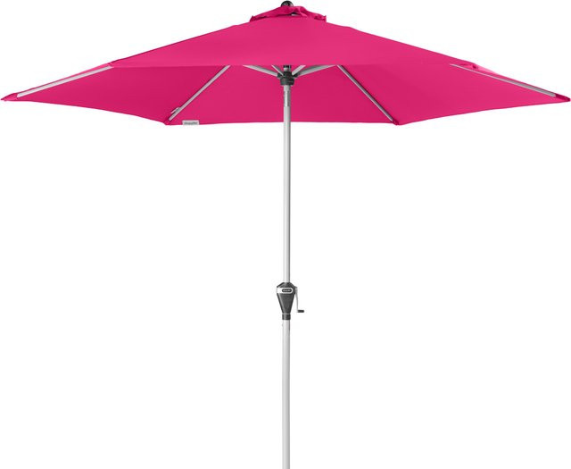 Doppler Sonnenschirm Active Auto Tilt 280 Kurbelschirm, Farbe: Pink, Durchmesser: 280 cm - Bild 1