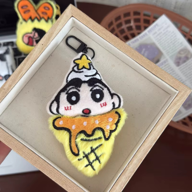 Crayon Shin-chan Schlüsselanhänger, Plüsch / Textil, Bunt / Mehrfarbig - Bild 3