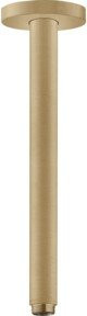 Hansgrohe Deckenanschluss mit runder Rosette in Brushed Bronze, Durchmesser: 30 cm - Bild 1