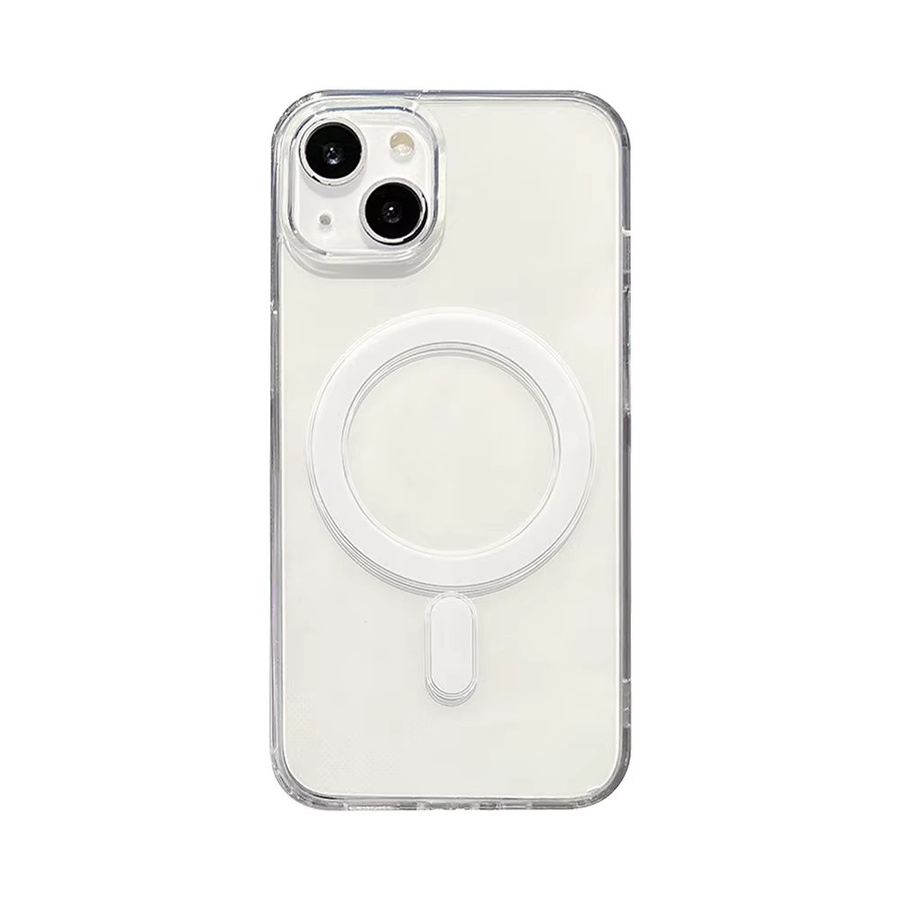 MagSafe Magnetische Silikonhülle für Samsung Galaxy S26 Ultra Plus, S25 Edge, S24 FE, S23 und S22, Transparent, Stoßfest - Bild 4